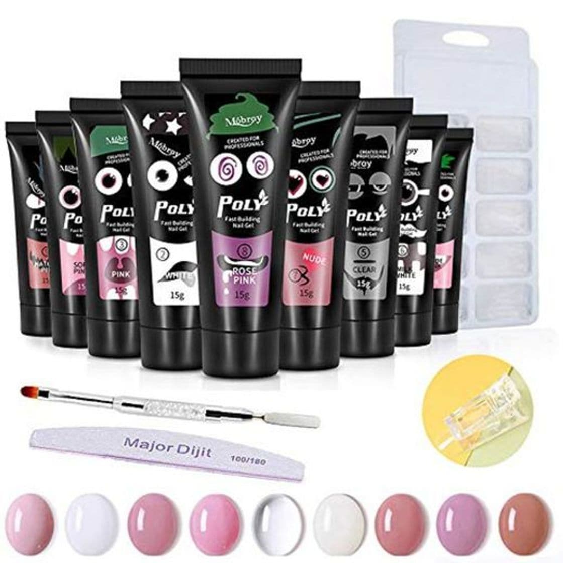 Product Poly nail gel kit