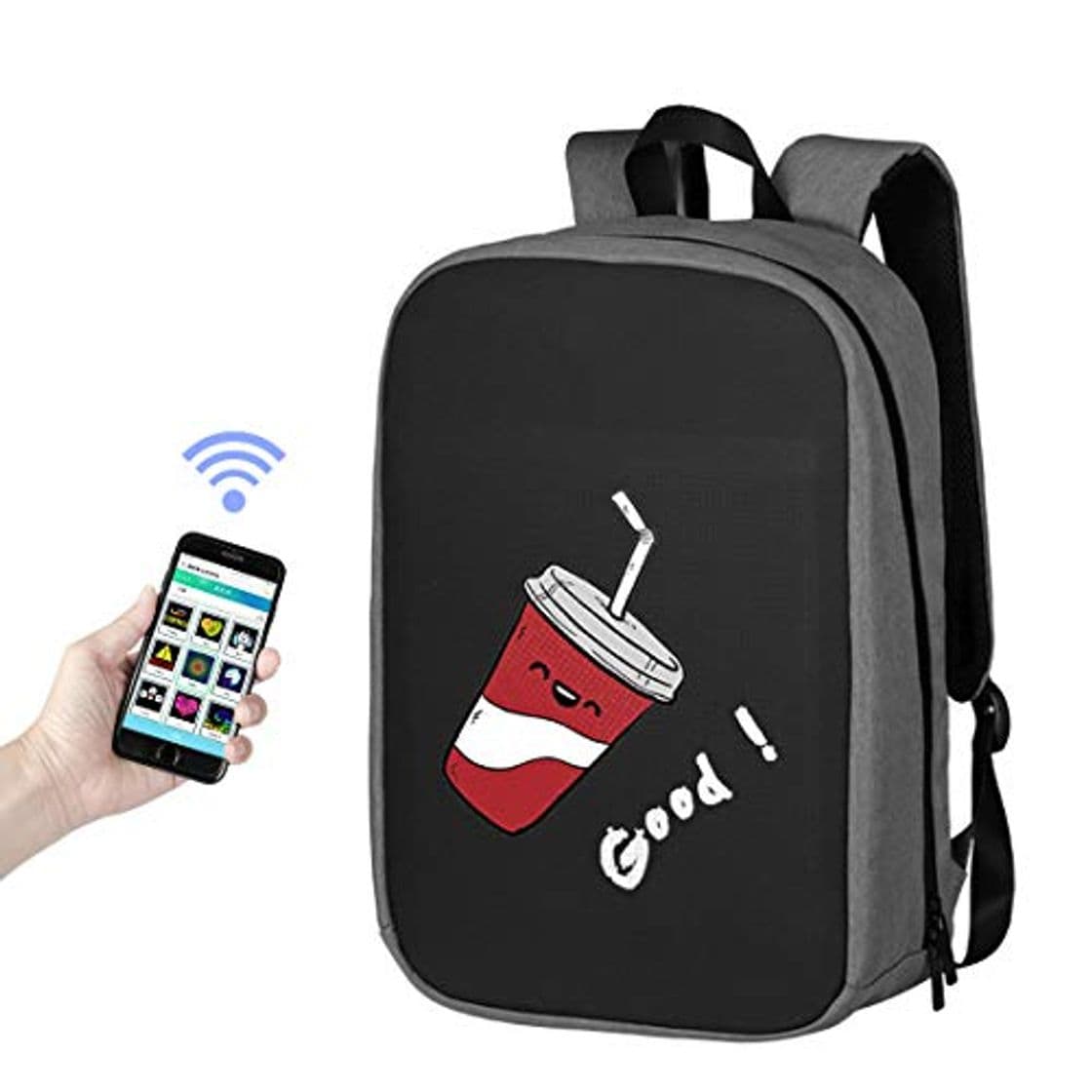 Producto LLC-POWER Mochila LED Inteligente De 15