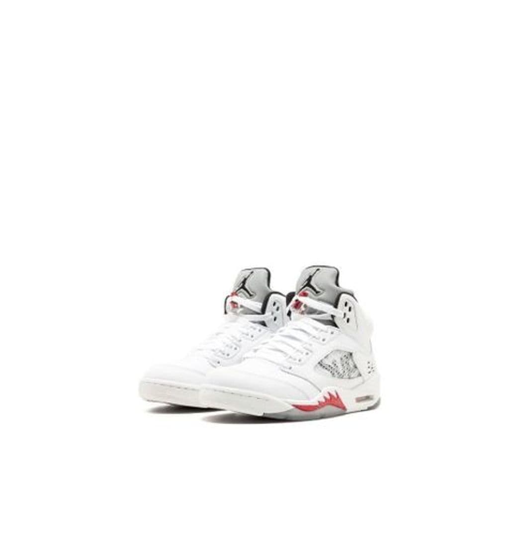 Fashion Jordan 5 Retro Supreme White
