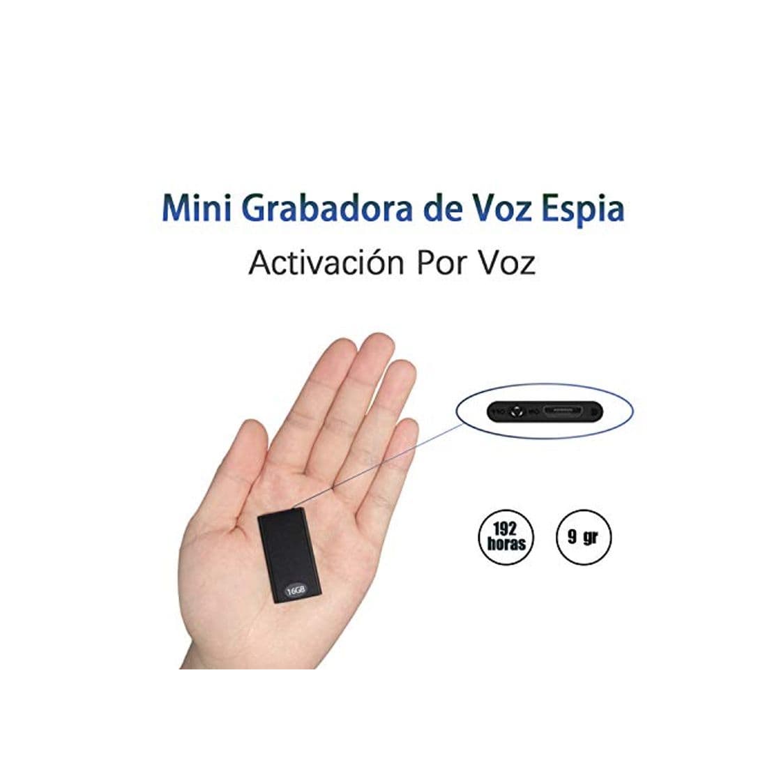 Product Mini espía grabadora de Voz H