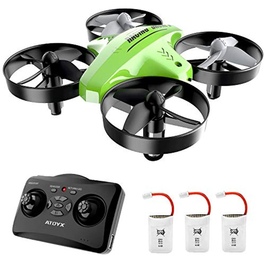 Product ATOYX Mini Drone, AT-66C RC Drone Niños 3D Flips, Modo sin Cabeza,