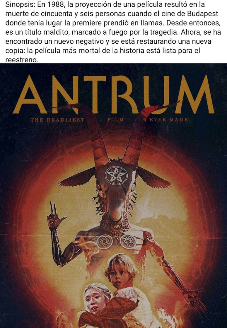 Película Antrum