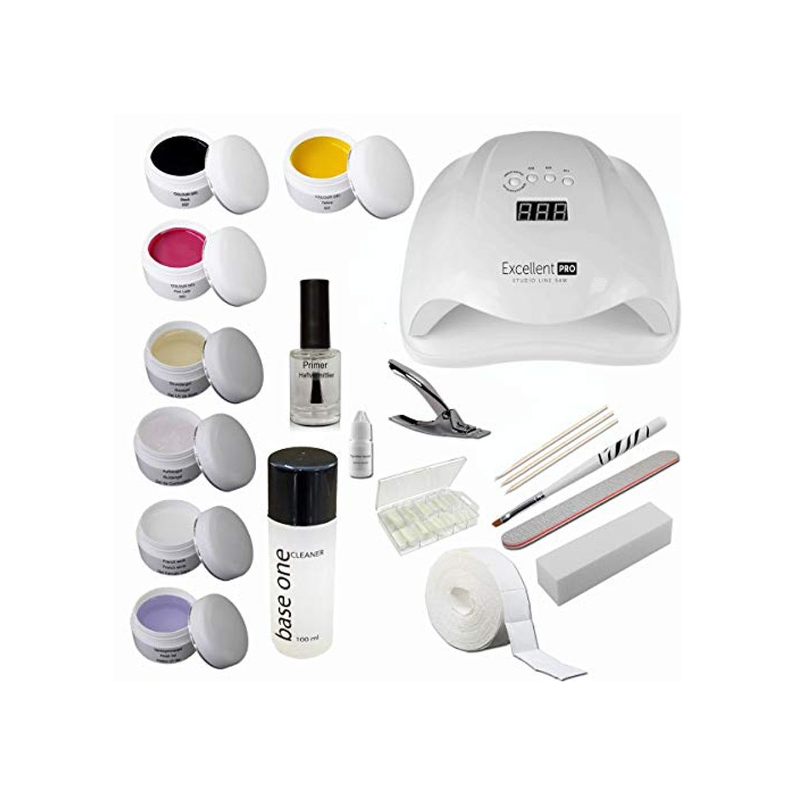 Belleza Starter Set Nail with Color Gel