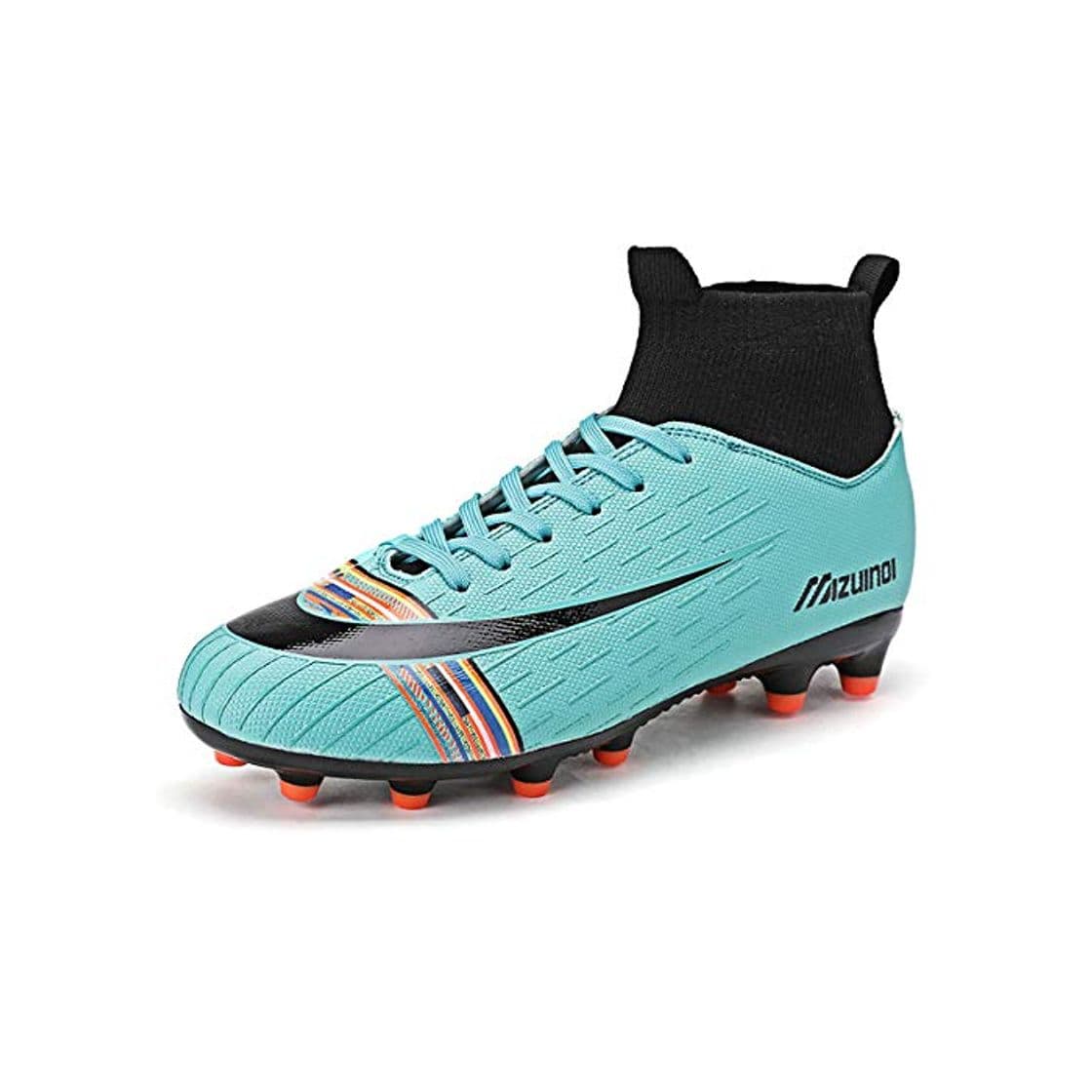 Producto High Top Zapatillas de Deporte Profesionales Zapatos de Competición Hombres Botas de Fútbol Zapatos de Atletismo de Fútbol para