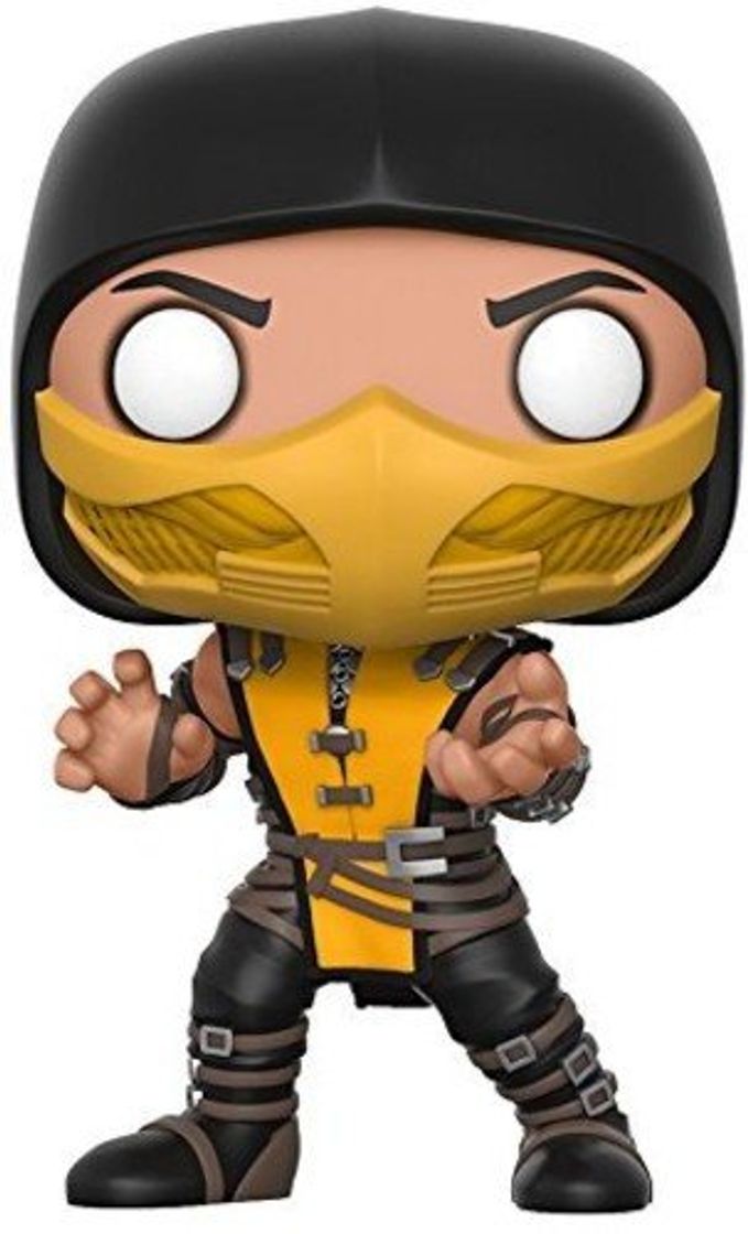 Juego Funko Pop!- Mortal Combat: Scorpion w/Chase Figura de Vinilo