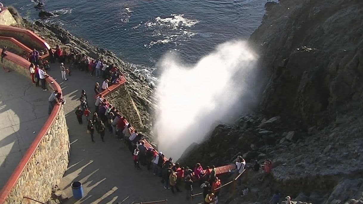 Lugar La Bufadora Ensenada BC Mexico