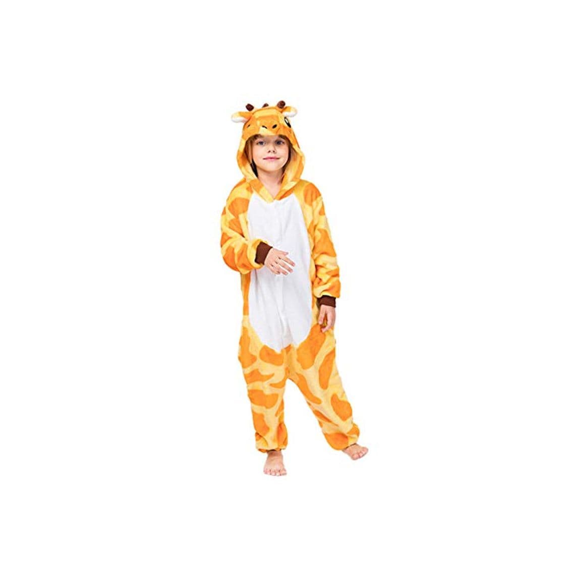 Moda DEBAIJIA Pijama Animal para Niños Niñas Disfrace Franela Traje del Anime Invierno