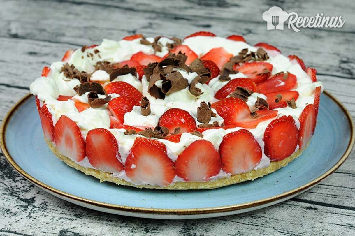 Fashion Tarta mousse de fresas - Recetinas