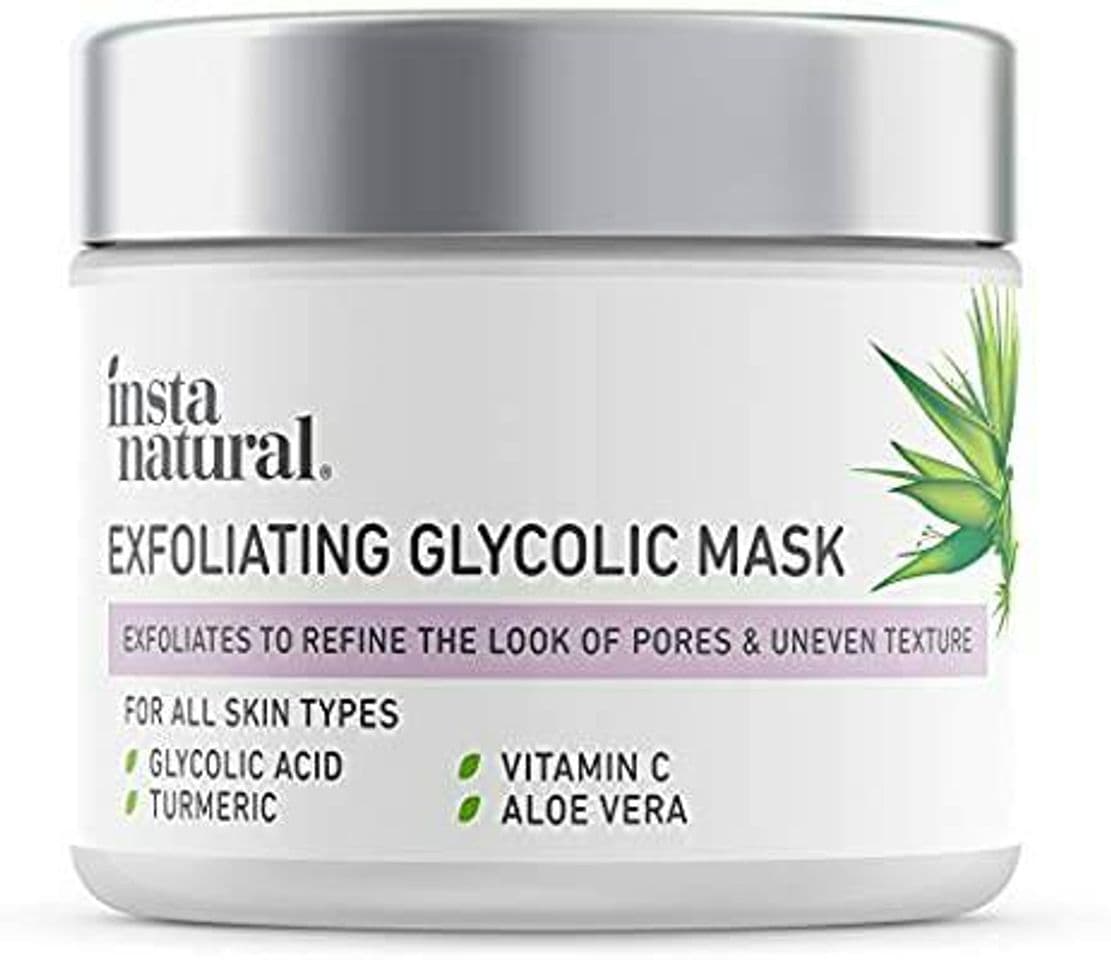 Moda Máscara facial exfoliante glicólica y exfoliante 

