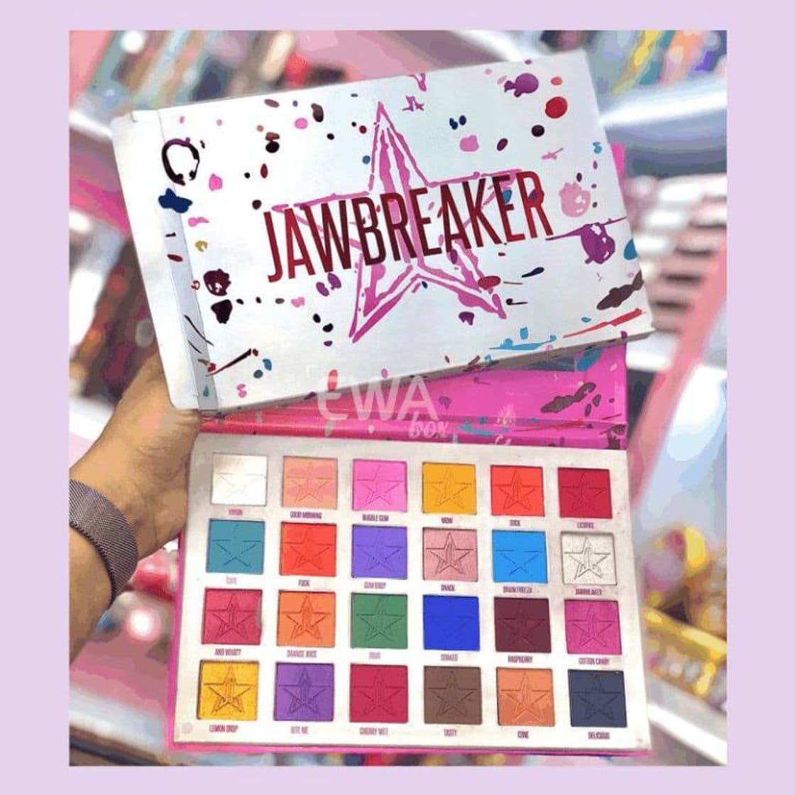 Moda Paleta de sombras jawbreaker 😍