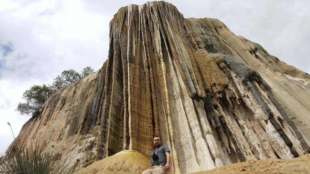 Lugar Hierve el Agua, Oaxaca. Una cascada petrificada