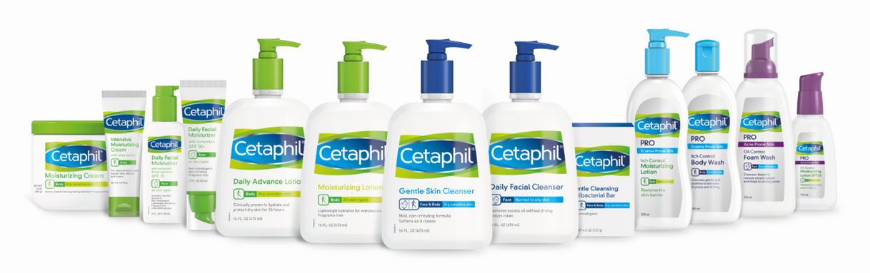 Moda Cetaphil: Productos para el cuidado de pieles sensibles