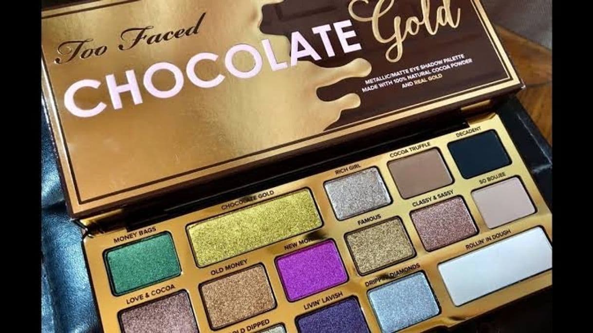 Belleza Paleta de sombras Chocolate Gold Metallic, de TOO FACED