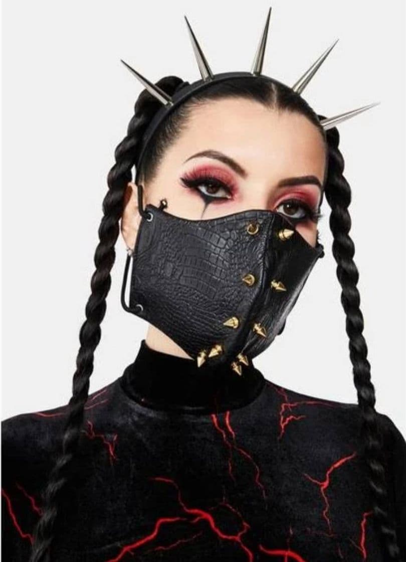 Moda Devil666ish Spiky Face Mask | Dolls Kill