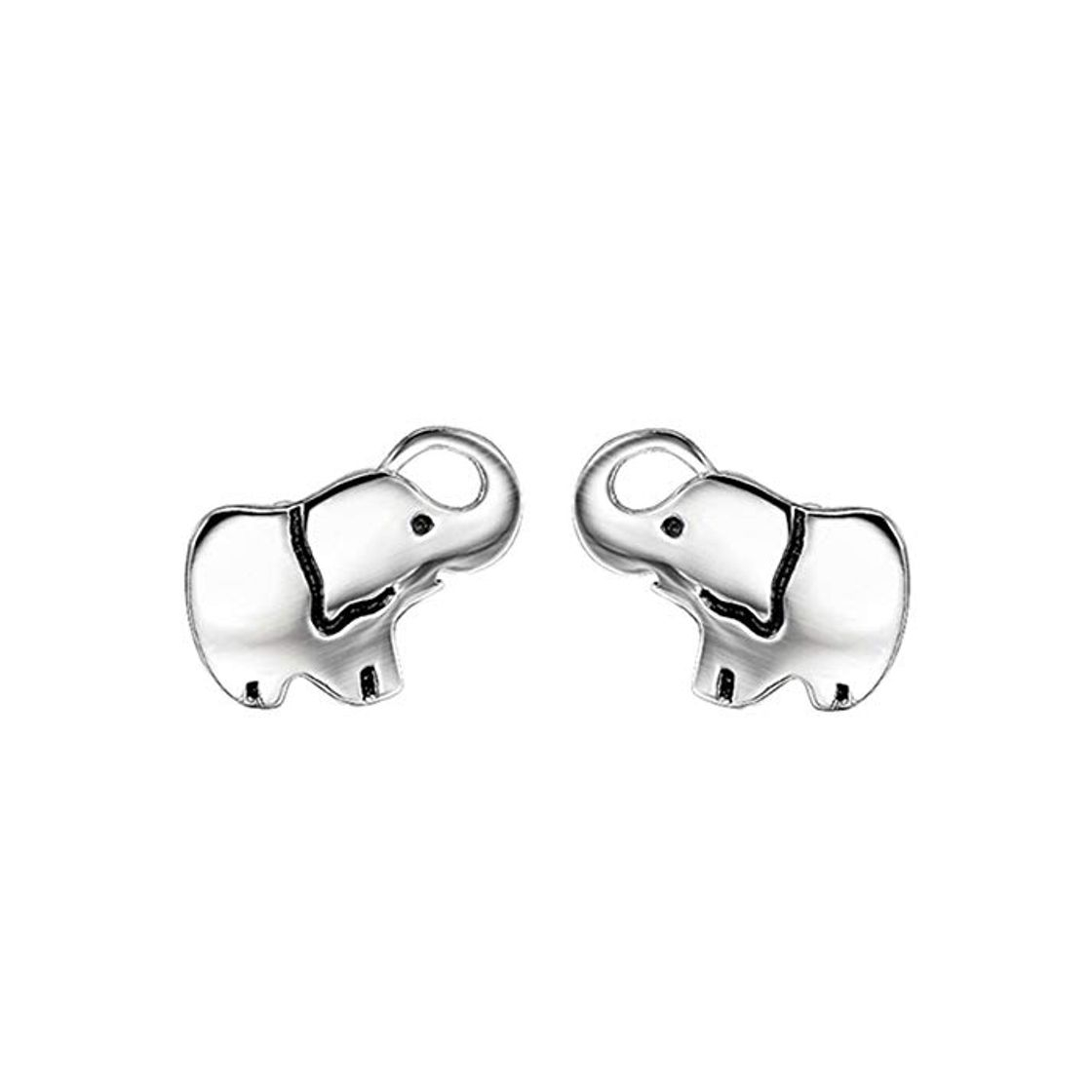 Moda FENICAL 1 par de aretes de Elefante y Pendientes de Plata de Ley para Mujeres y niñas