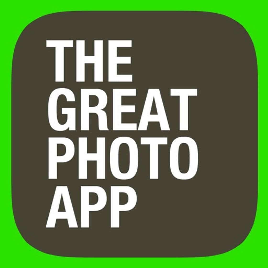 App The Great Photo App