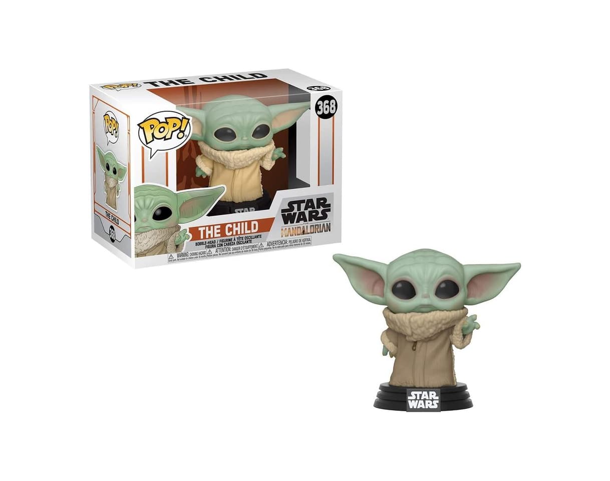 Juego Funko- Pop Star Wars: Mandalorian-The Child Madalorian Figura Coleccionable, Multicolor