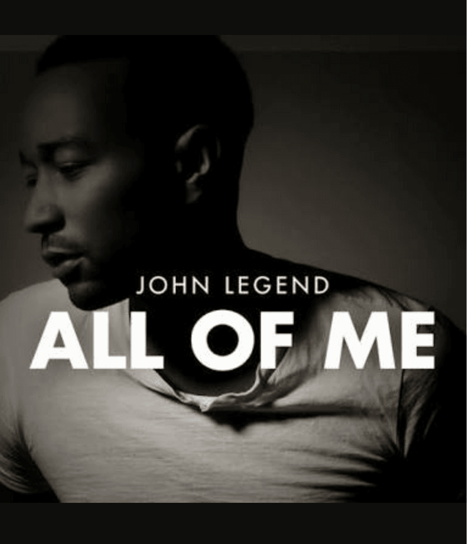 Canción All Of Me - John Legend