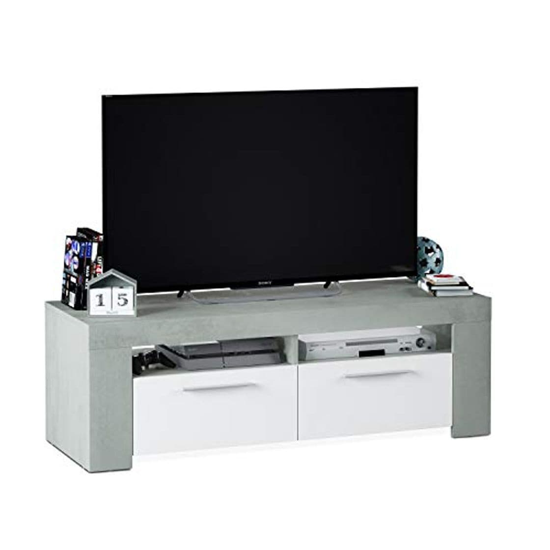 Lugar Habitdesign 016621L - Mueble de Comedor Moderno, modulo TV Salon, Modelo Ambit,