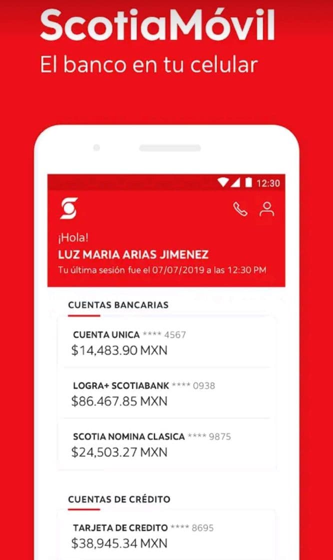 App ScotiaMovil 