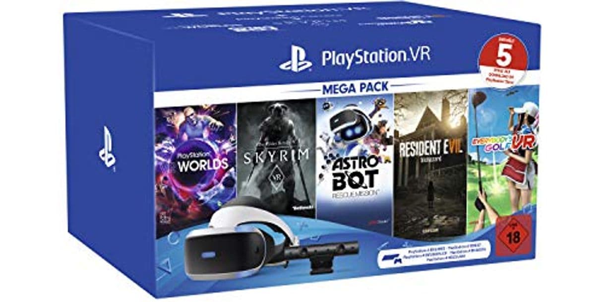 Product Playstation VR Mega Pack 2, VR-Brille INKL. Camera