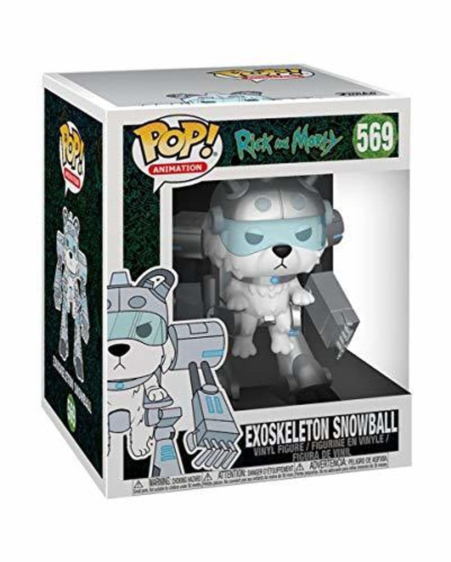 Juego Horror-Shop Rick Y Morty Exoskeleton Snowball Funko Pop!