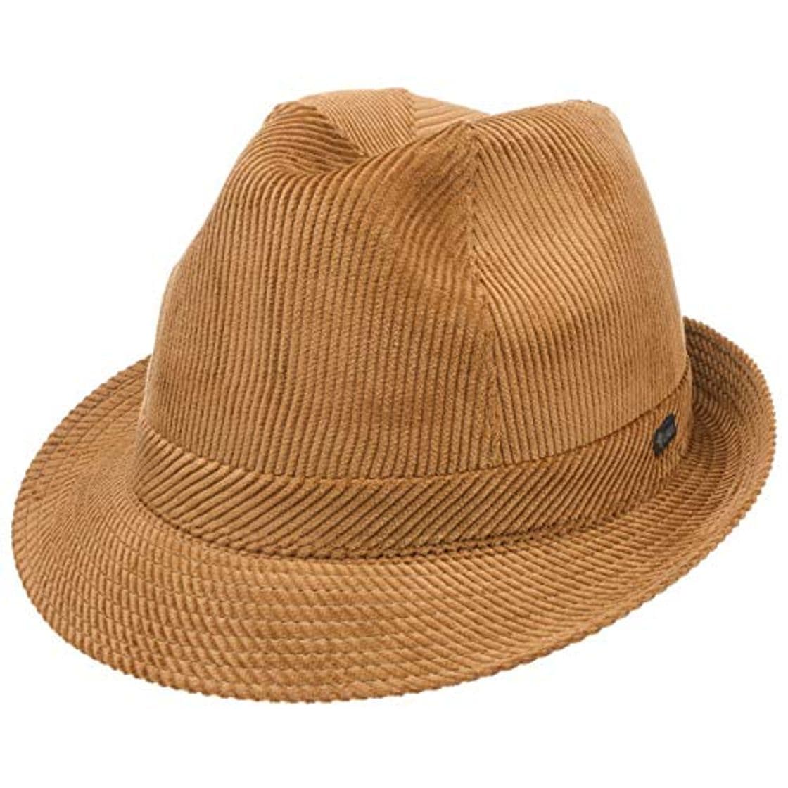 Fashion Lipodo Sombrero de Pana Molinar Hombre - Trilby con cordón Verano