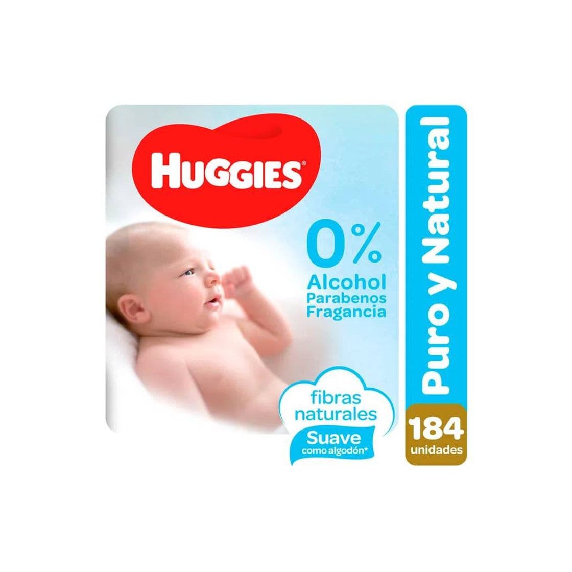 Product HUGGIES Toallitas Húmedas Natural Care 184 unidades 