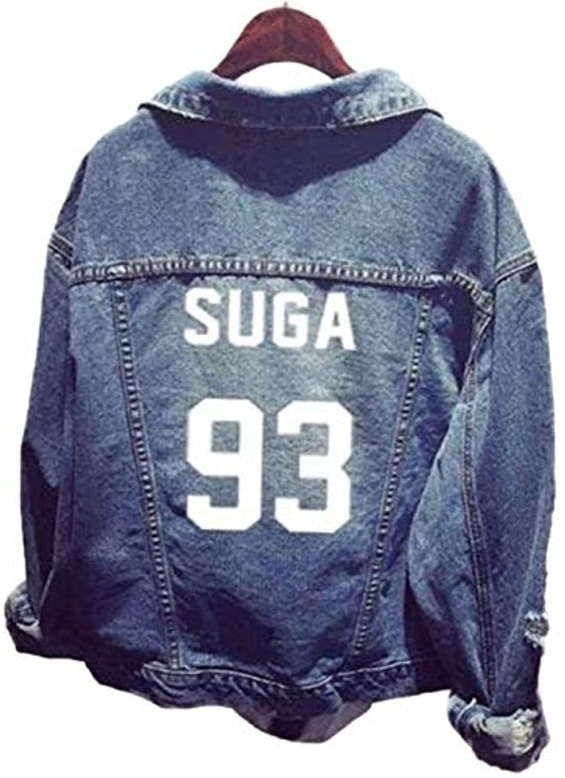 Producto SERAPHY Unisex Sudadera Ropa Chaqueta de Mezclilla para Army Suga Jin Jimin