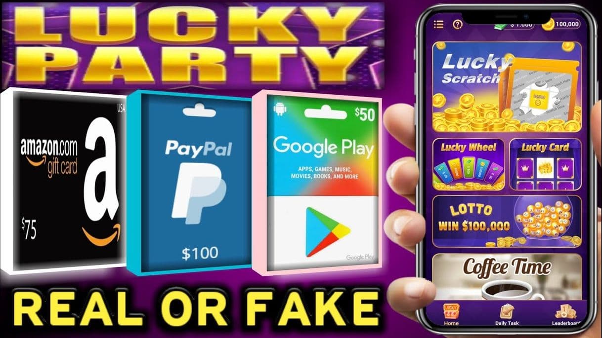 App LUCKYPARTY