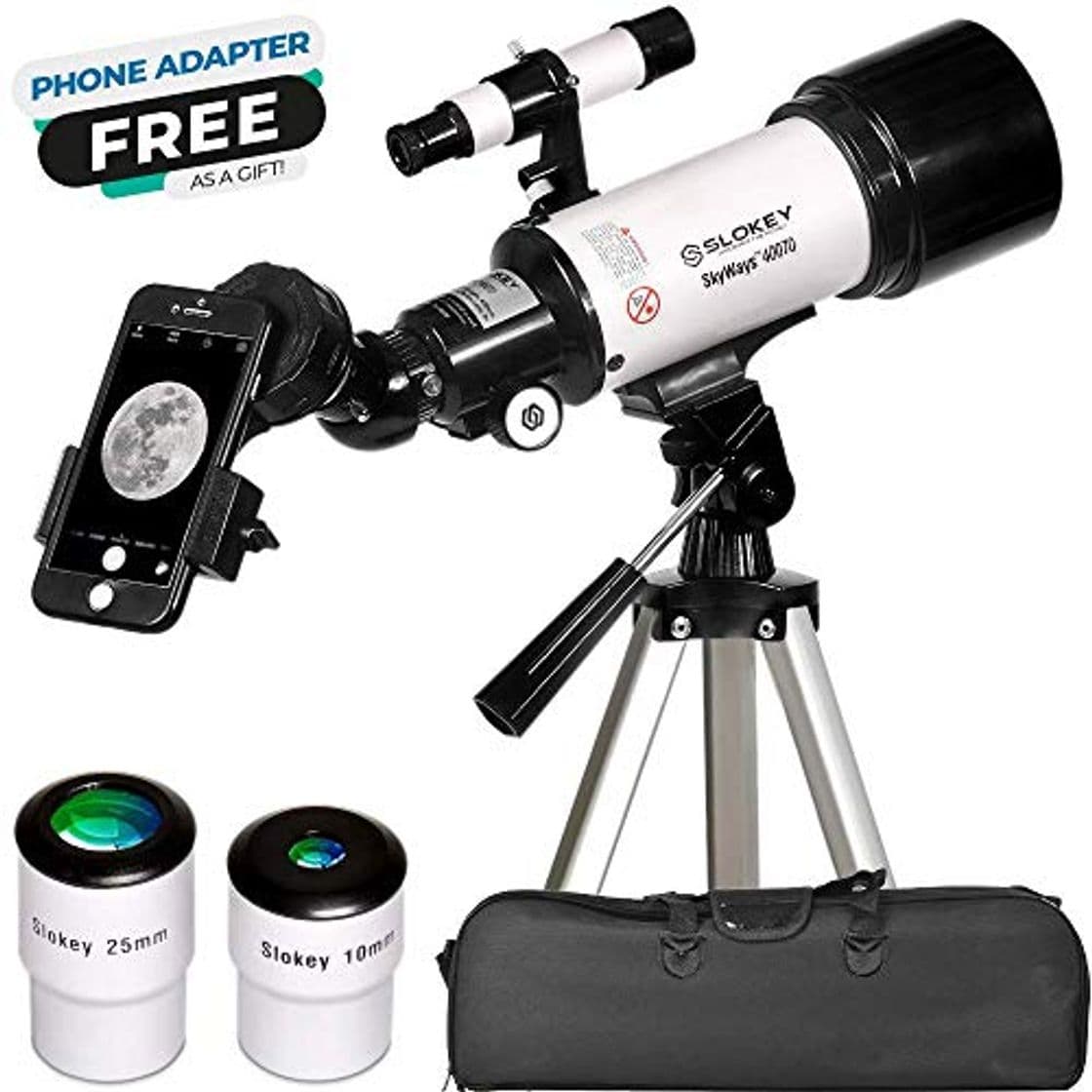 Electrónica Telescopio Astronómico Portátil y Potente 16x-120x