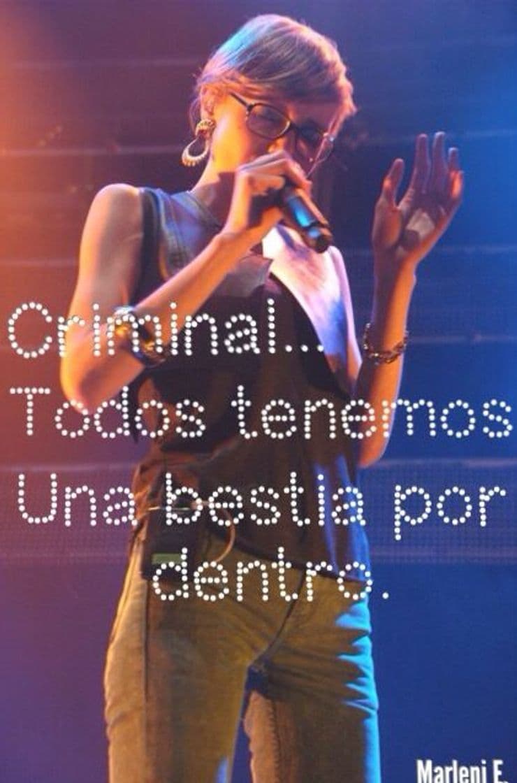 Canción Criminal