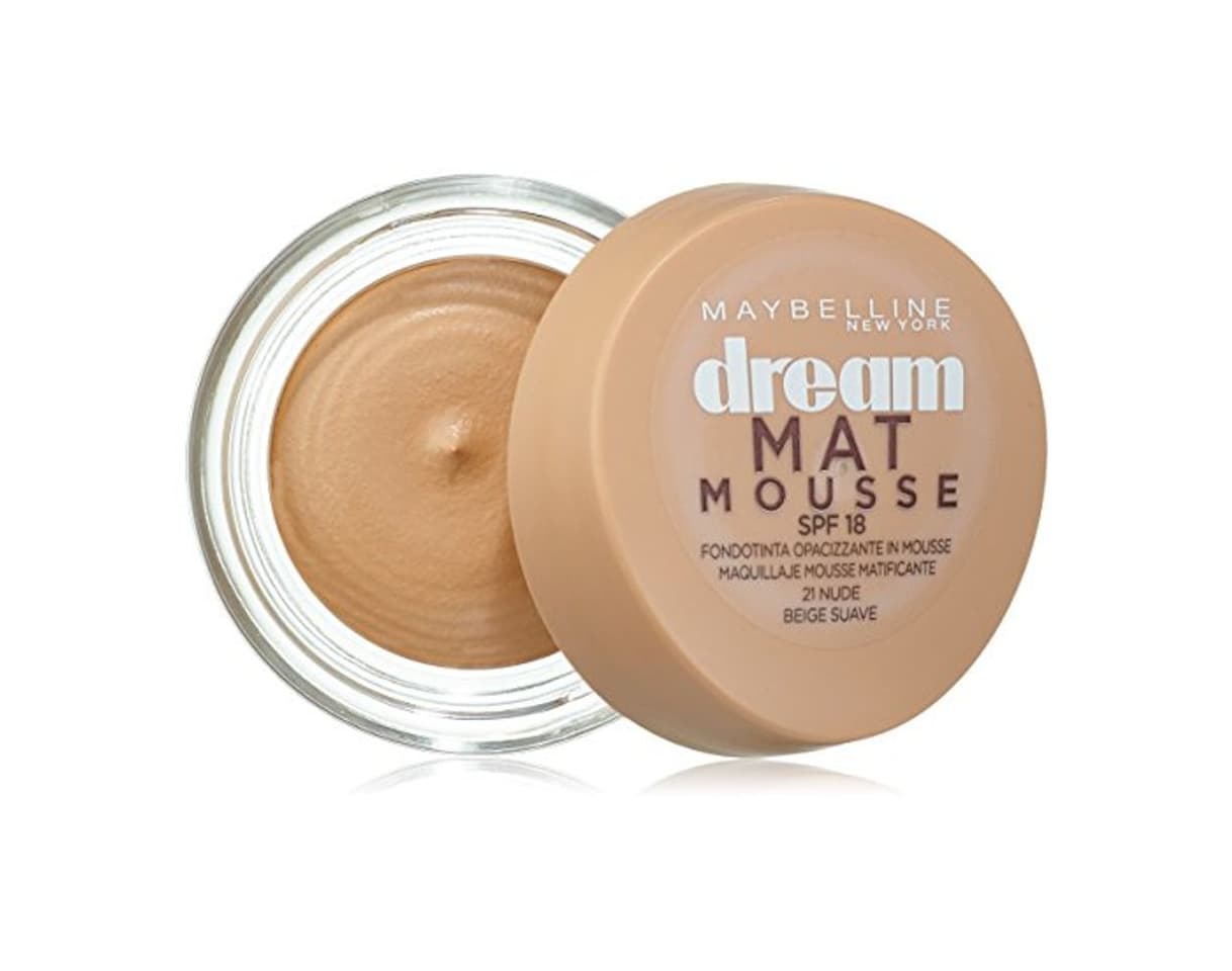 Beauty Maybelline New York Base de maquillaje Dream Mat Mousse nº 21 Beige