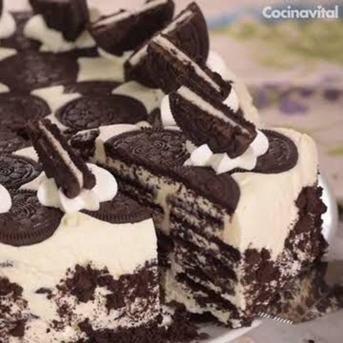 Moda Carlota con galletas oreo 