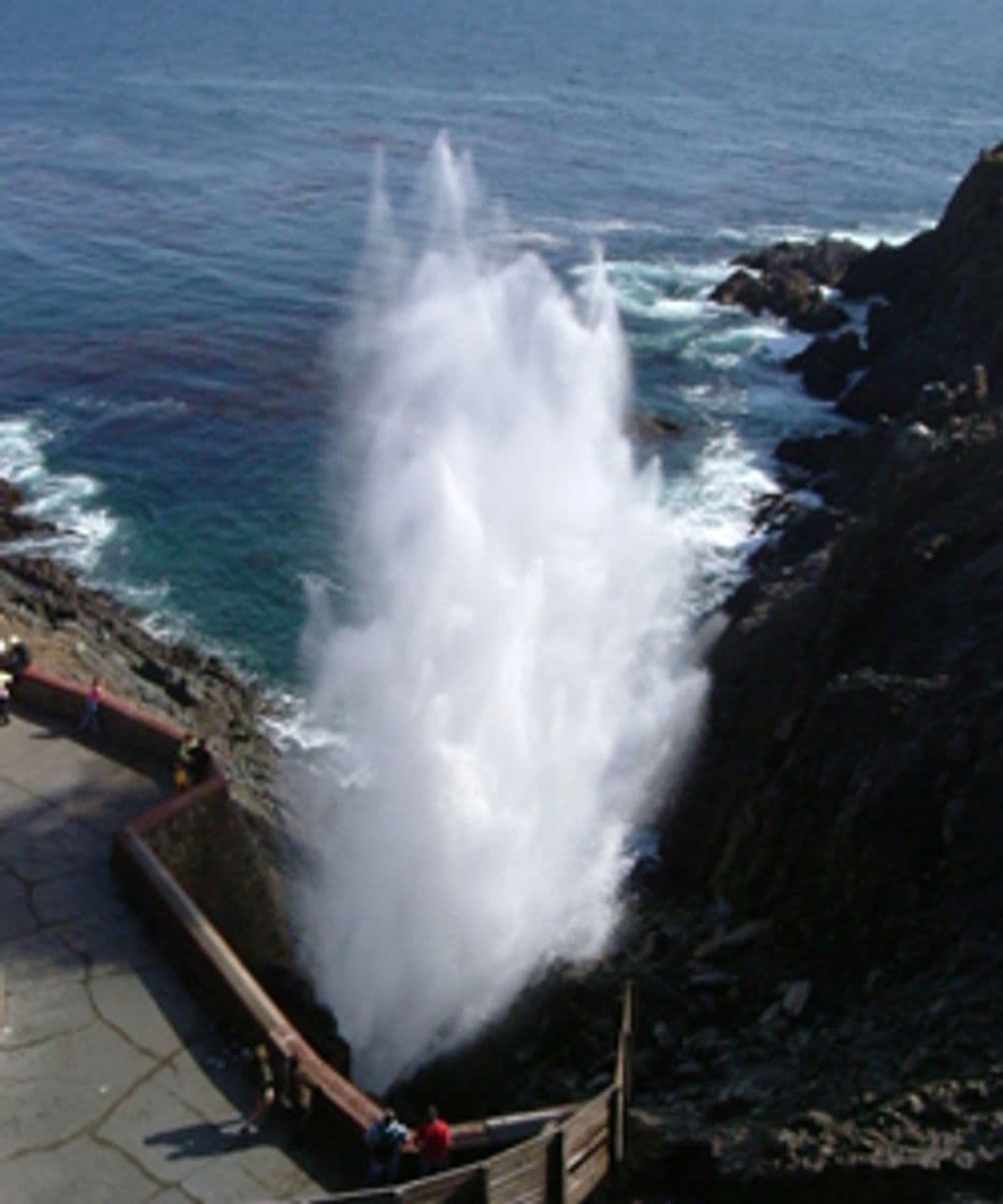 Lugar La Bufadora Ensenada BC Mexico