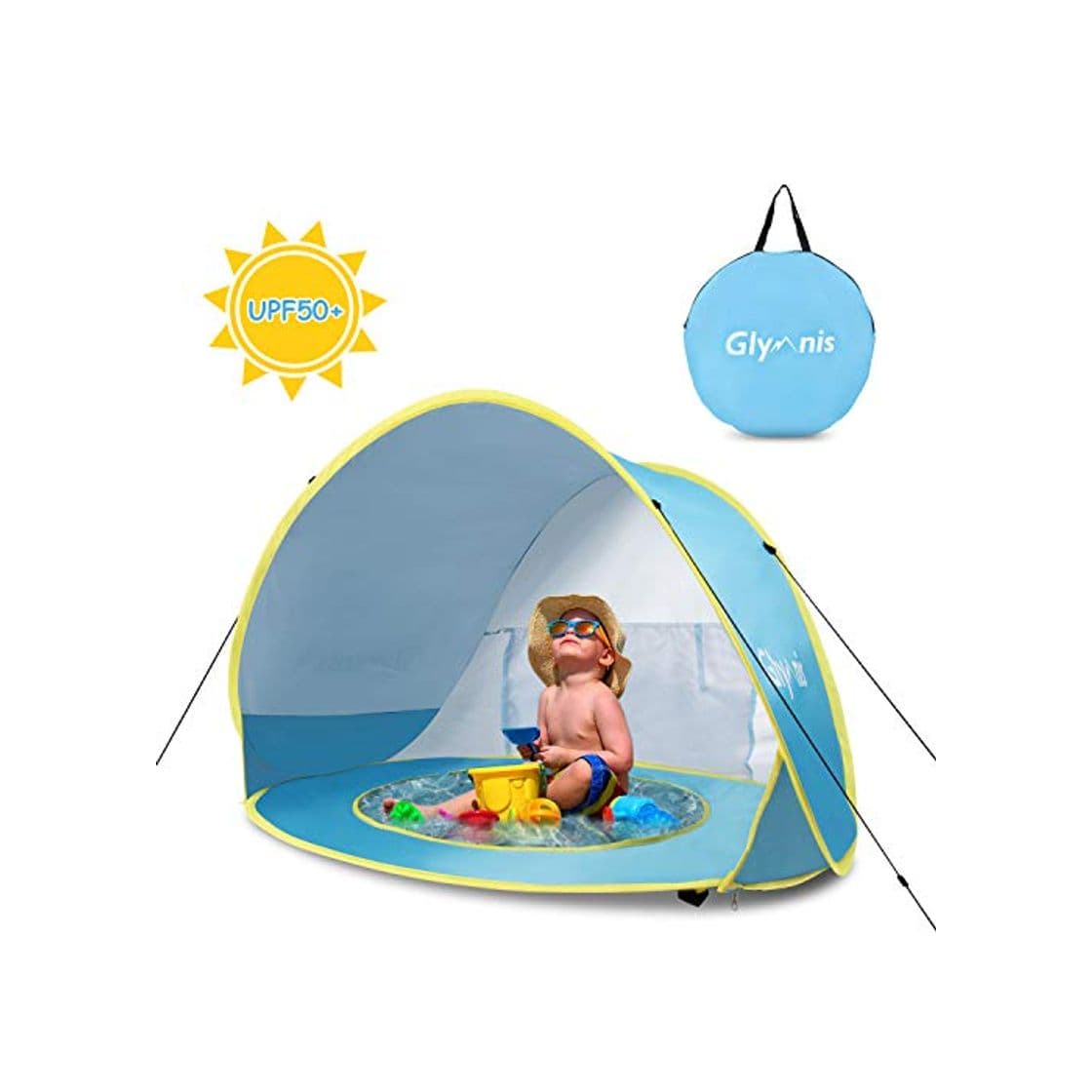 Producto Opret Tienda Playa Bebe, Pop-up Tiendas de Campaña con Piscina para Niños