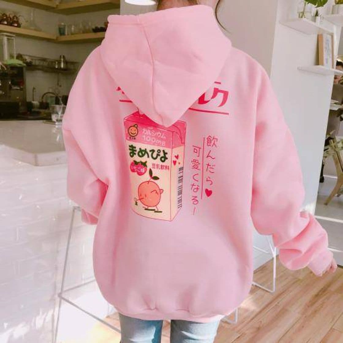 Moda 🍰Kawaii Harajuku Kpop Pastel Juice Sweatshirts🍰

