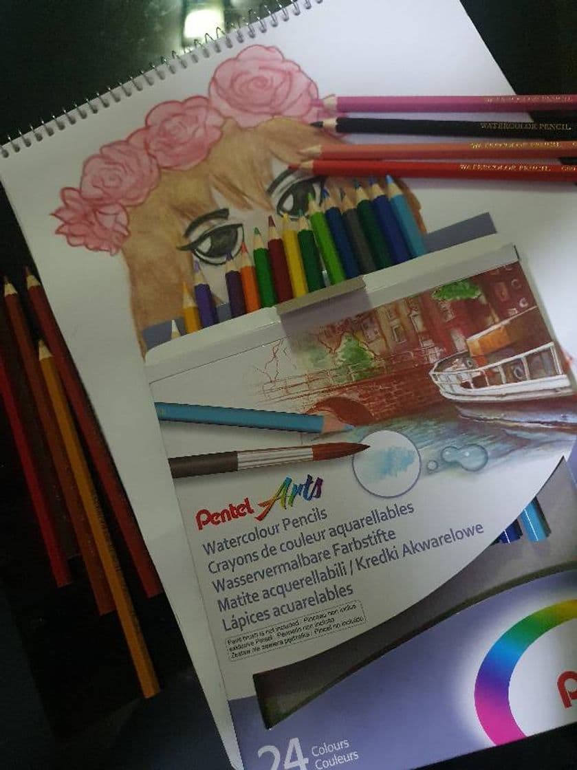 Producto Pentel Arts CB8-12 - Lápices de colores de madera