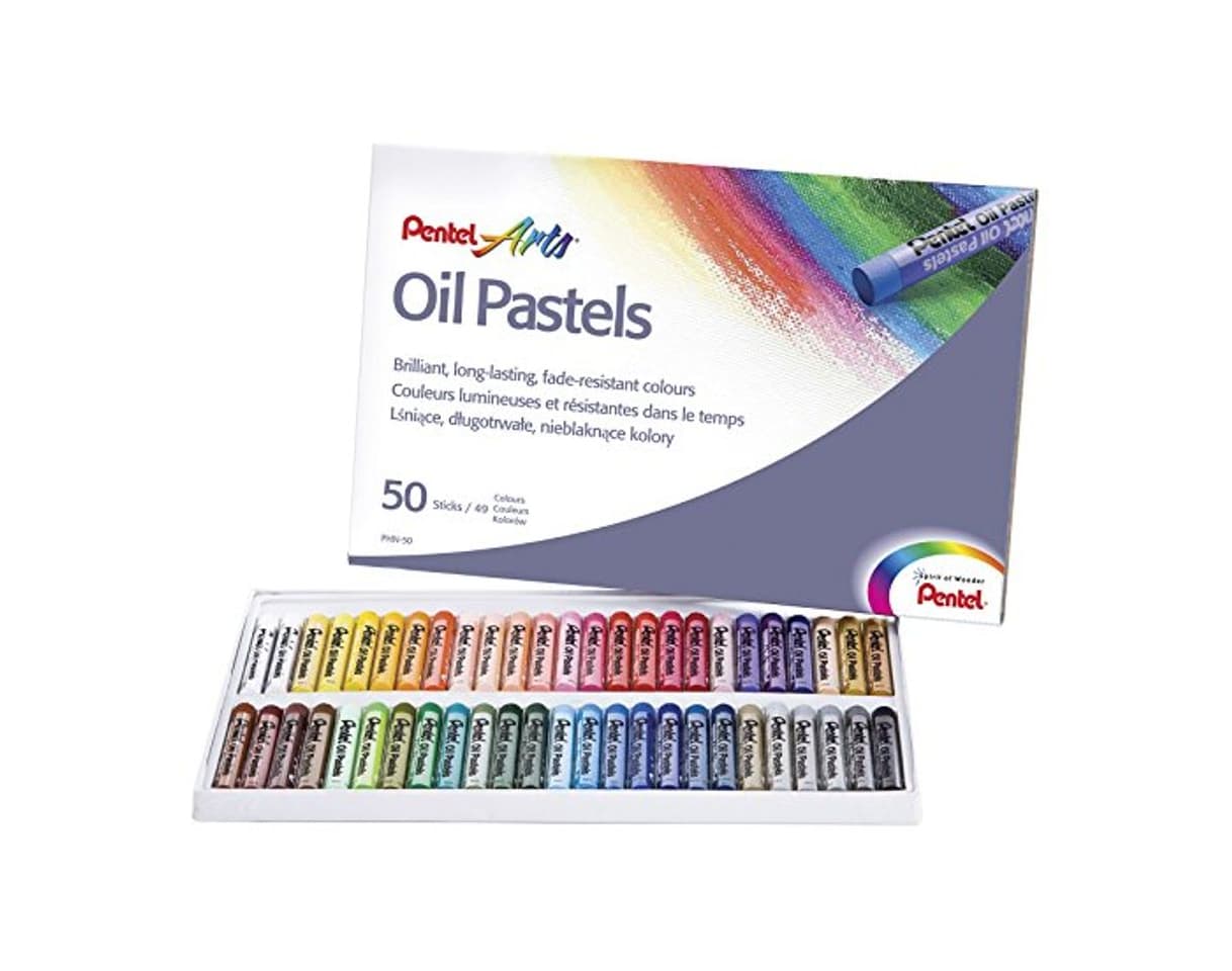 Product Pentel PHN-50 - Pack de 50 pasteles de aceite