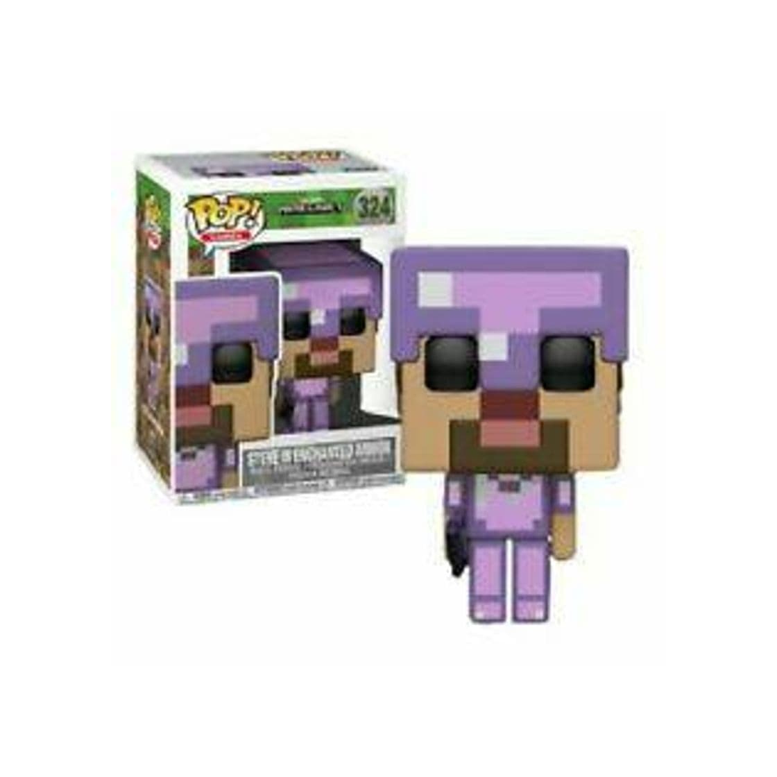 Producto Funko Pop Minecraft Steve in Enchanted Armor