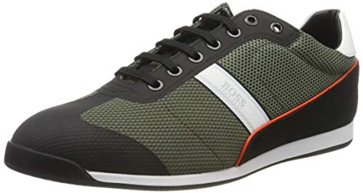 Place BOSS Glaze_lowp_mewt, Zapatillas para Hombre, Verde