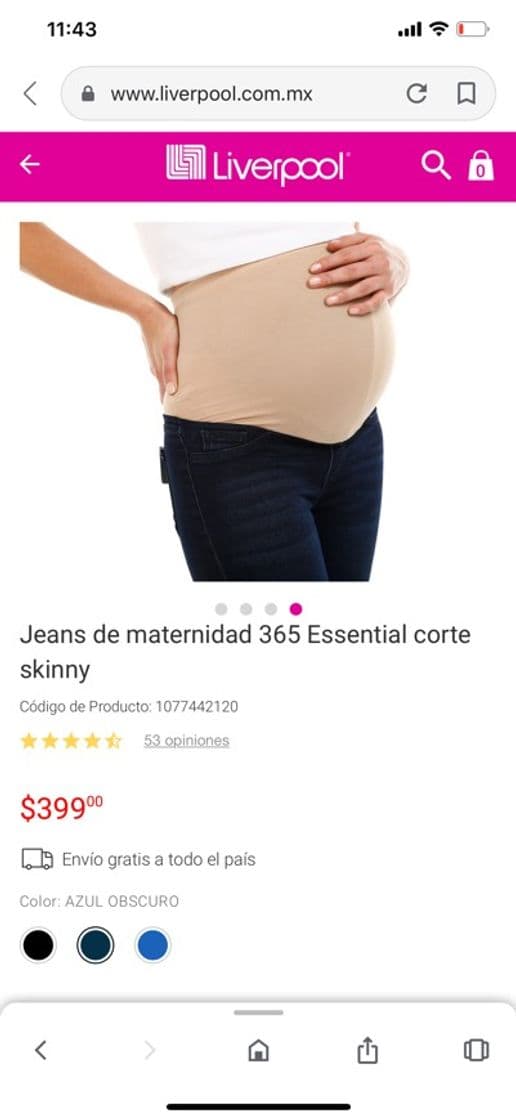 Fashion Jeans de maternidad skinny 