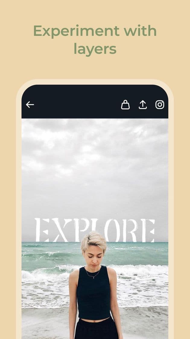 App AppForType: add text to photos