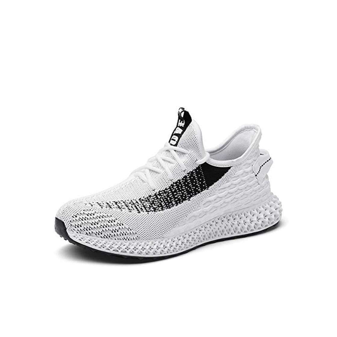 Moda Hombre Zapatillas Deporte para Zapatillas de Ligeras Running Transpirables Cómodas Correr para