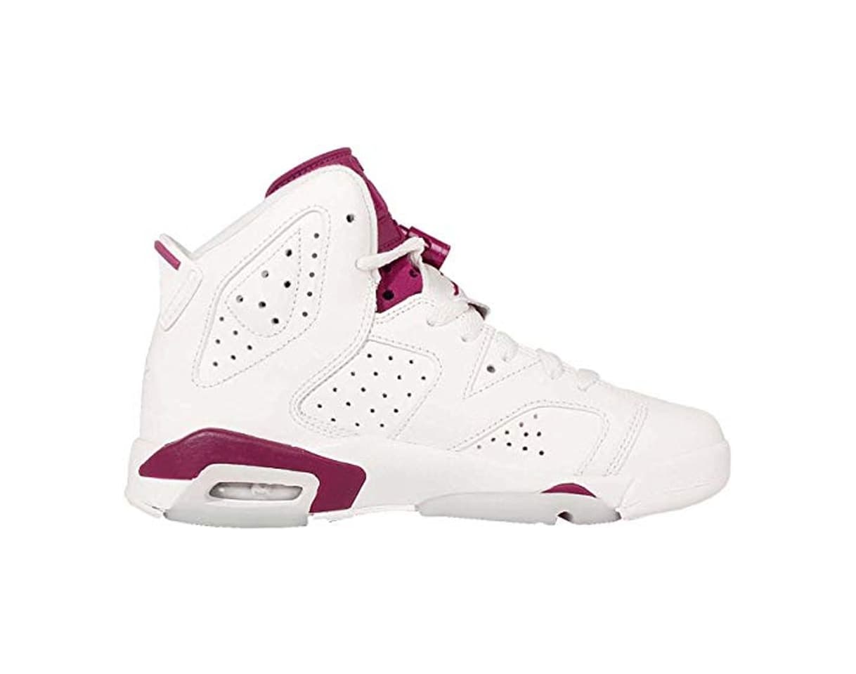 Producto Nike Air Jordan 6 Retro BG, Zapatillas de Deporte para Niños, Blanco/Rojo