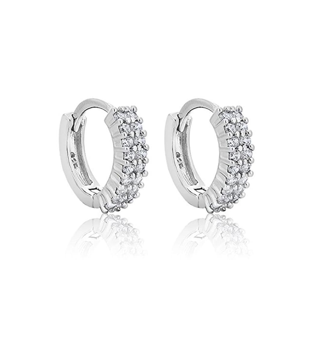 Fashion DTP Silver - Pendientes de Aro