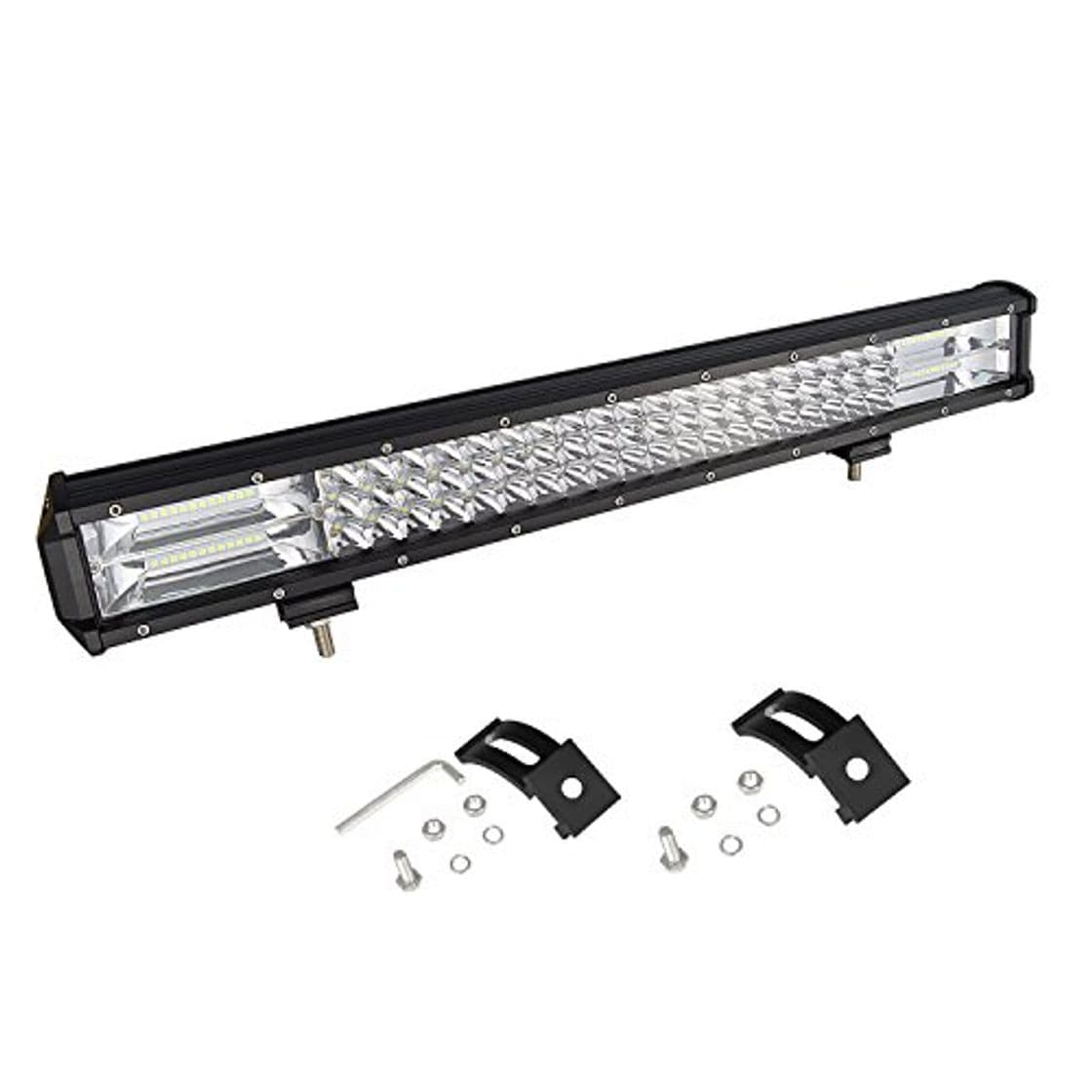 Lugar AUXTINGS 22 inch 324W Triple fila 7D LED luz de trabajo Barra