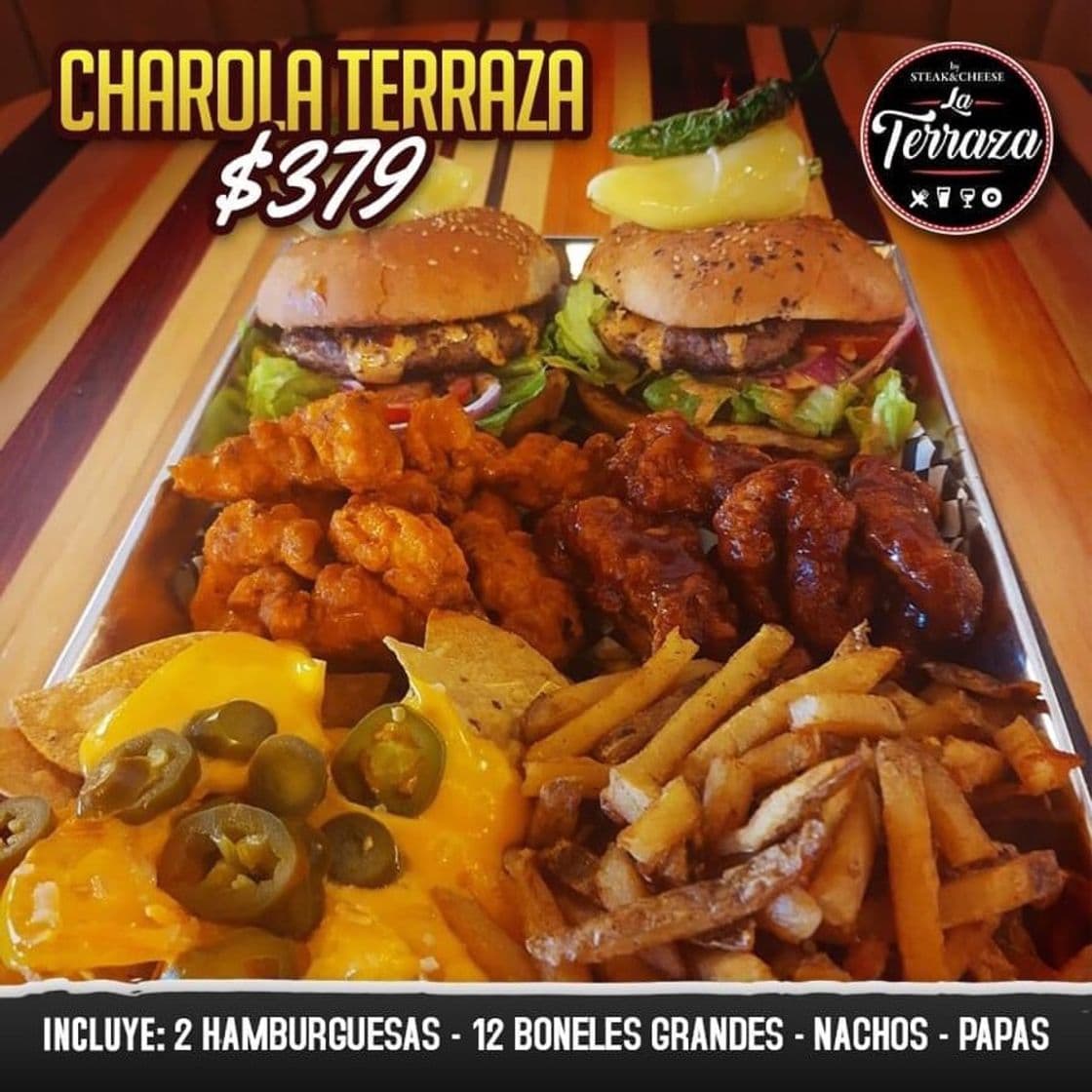 Restaurants La Terraza by Steak & Cheese