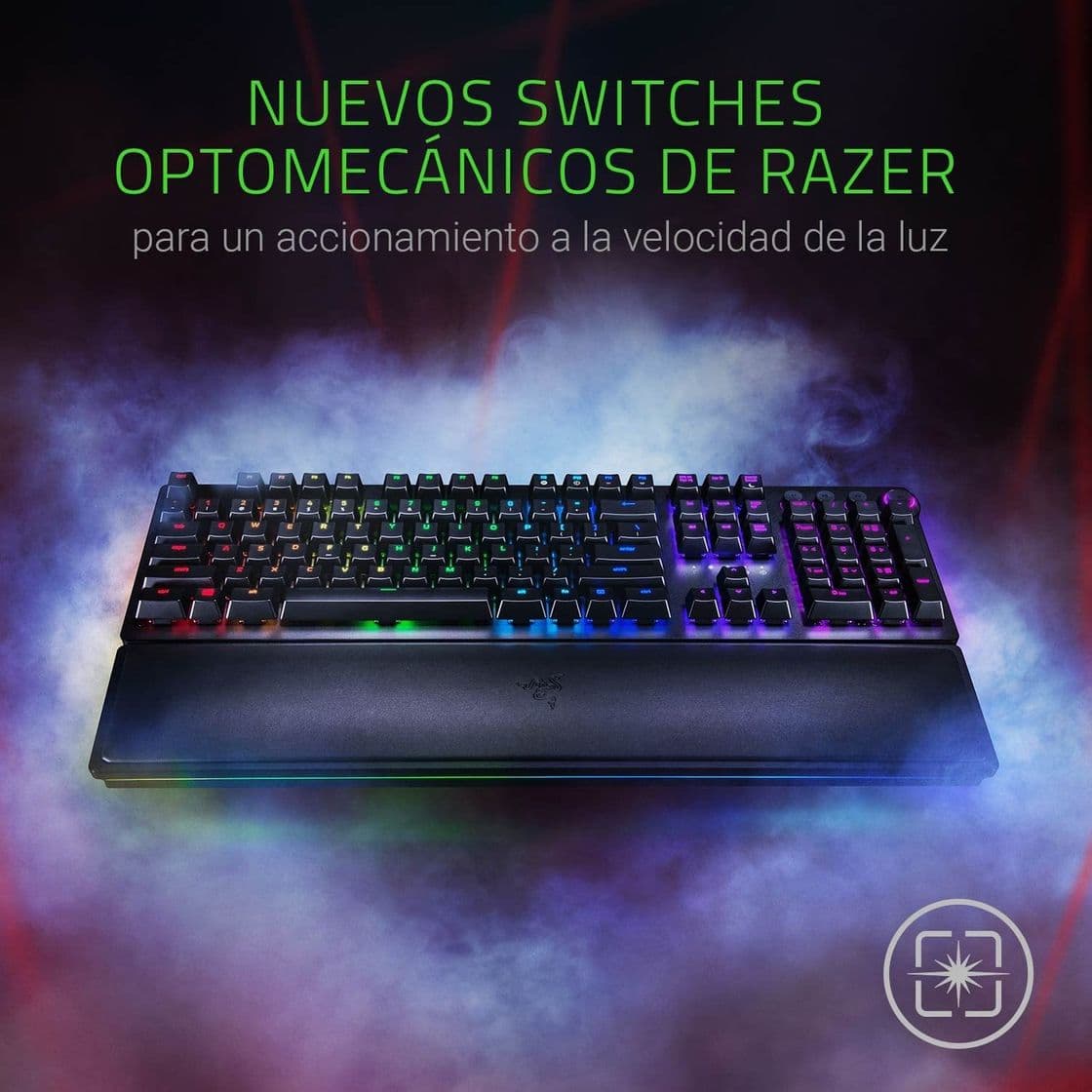 Electrónica Razer Huntsman Elite - Teclado mecánico gaming con switches optomecánicos