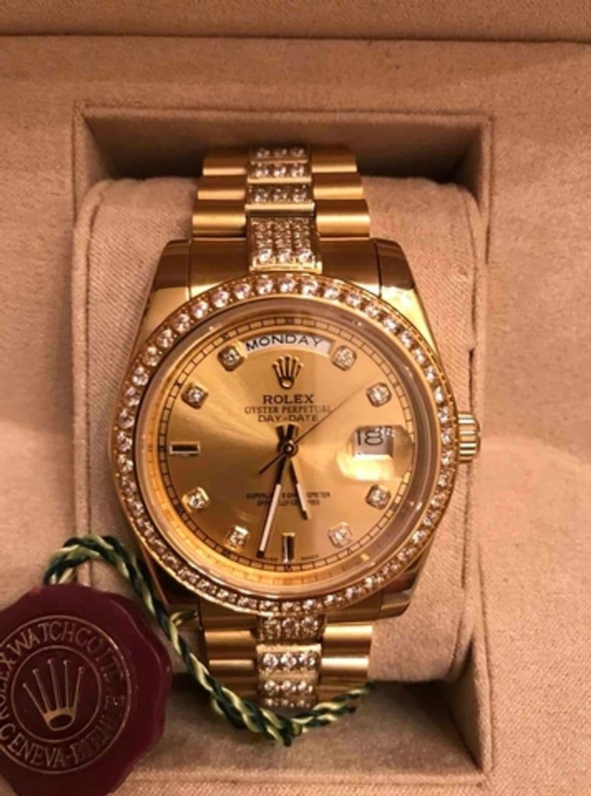 Moda Relojes rolex de diamante